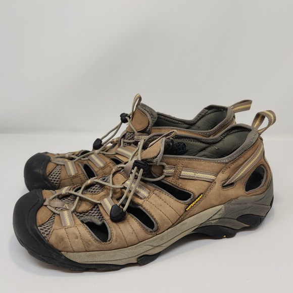 Keen Mens Arroyo II Brown Leather Hiking Shoes Sandals Size 11.5 Waterproof main image 6